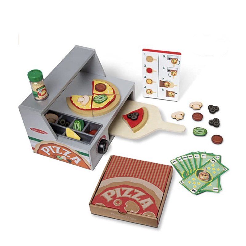 Melissa Doug Wooden Pizza Oven | Oscea Sustainable Gifts for Kids