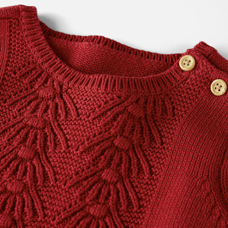 Carters Little Planet Organic Cotton Cable Knit Sweater | Oscea Sustainable Gifts for Kids