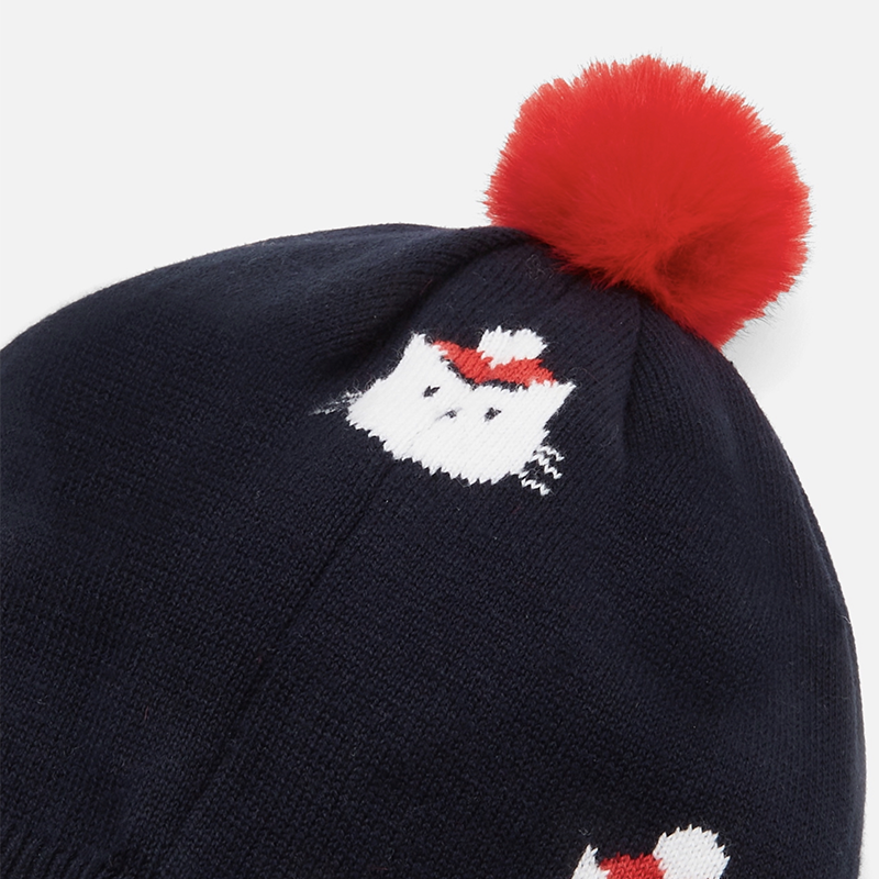 Jacadi Organic Cotton Cat Beanie | Oscea Sustainable Gifts for Kids
