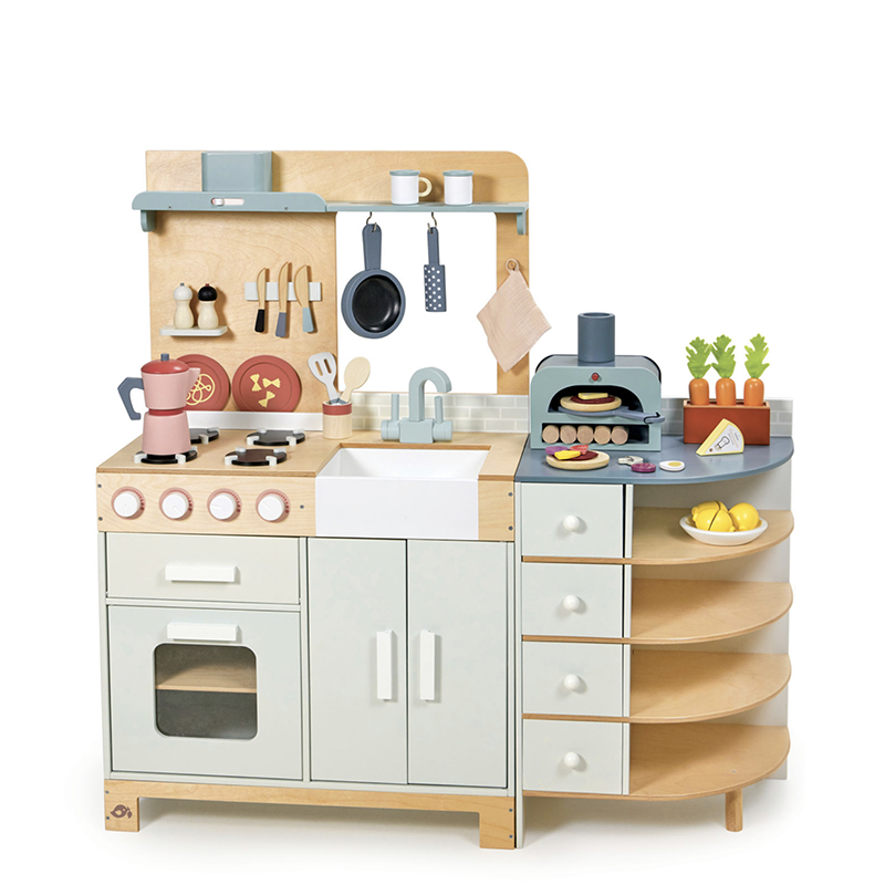 Tender Leaf Toys La Fiamma Grand Kitchen | Oscea Sustainable Gifts for Kids