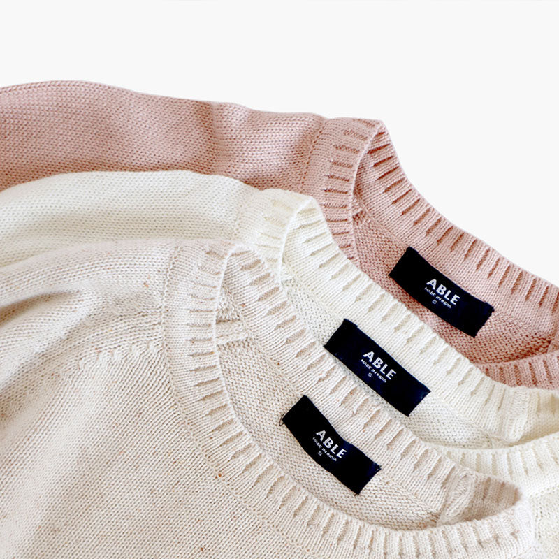 Able Lily Pullover Organic Sweater | Oscea Sustainable Gifts for Her