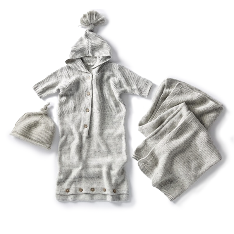 Coyuchi Arroyo Organic Baby Bundle | Oscea Sustainable Gifts for Kids