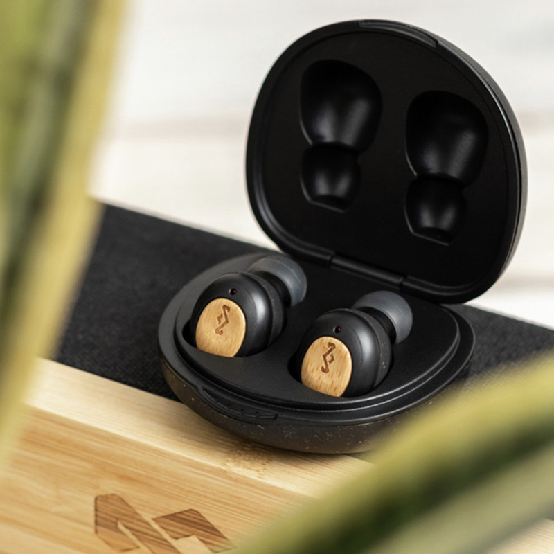 House of Marley Champion True Wireless Earbuds | Oscea Sustainable Gifts for Him