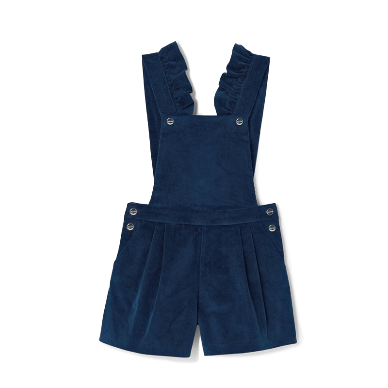 Jacadi Organic Velour Overalls | Oscea Sustainable Gifts for Kids