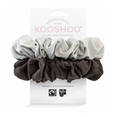 Kooshoo Organic Cotton Scrunchie Set | Oscea Sustainable Gifts for Her