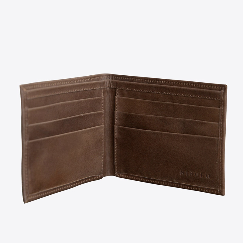 Nisolo Brewer Ethical Leather Wallet | Oscea Sustainable Gifts for Him