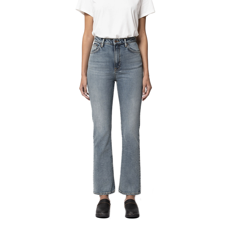 Nudie Rowdy Ruth Blue Note Jeans | Oscea Sustainable Gifts for Her