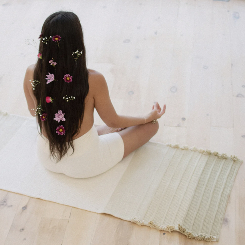 Oko Living Herbal Yoga Mat | Oscea Sustainable Gifts for Her