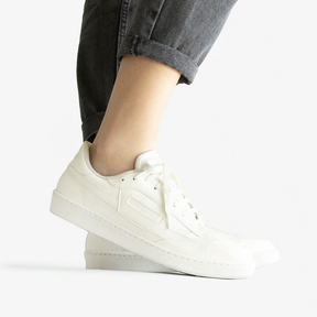 Oliver Cabell Vegan 481 Chalk Sneakers | Oscea Sustainable Gifts for Her
