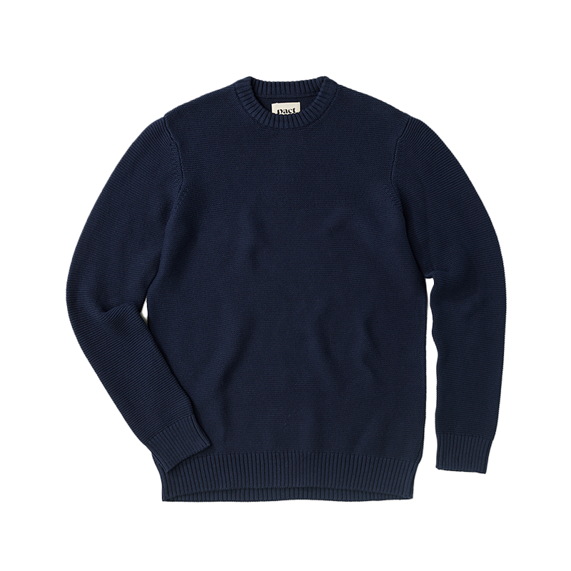 Pact Organic Crew Neck Sweater | Oscea Sustainable Gifts for Him