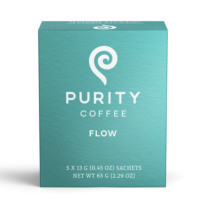 Purity Organic Medium Roast Single-Serve Coffee Sachets | Oscea Sustainable Gifts for Him 