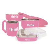 Think Baby The Complete Stainless Steel Feeding Set | Oscea Sustainable Gifts for Kids