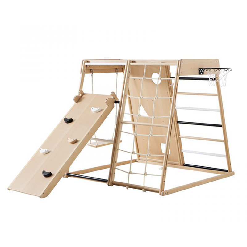 Wonder & Wise Indoor Wooden PlayGym | Oscea Sustainable Gifts for Kids