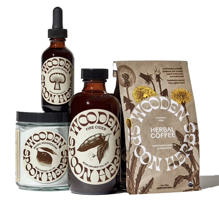 The Herbal Starter Kit by Wooden Spoon Oscea Organic Supplements